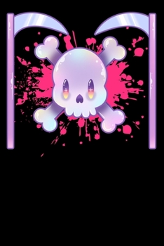 Yami Kawaii Skull: Notebook A5 for Anime Merch, Yami Kawaii and Pastel Goth Lover I A5 (6x9 inch.) I Gift I 120 pages I College Ruled