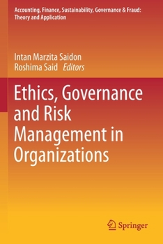 Paperback Ethics, Governance and Risk Management in Organizations Book