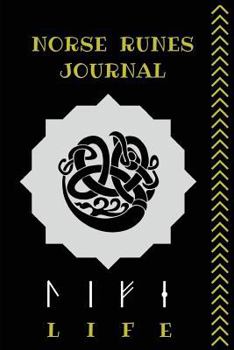 Paperback Norse Runes Journal: Viking Alphabet Notebook, Norse Mythology Notepad Book