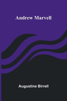 Paperback Andrew Marvell Book