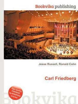 Paperback Carl Friedberg Book