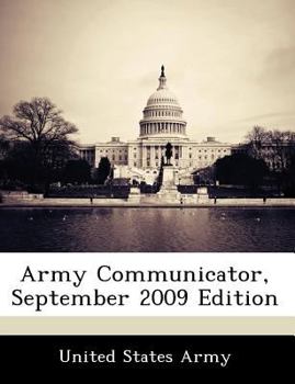 Paperback Army Communicator, September 2009 Edition Book