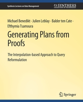 Paperback Generating Plans from Proofs Book