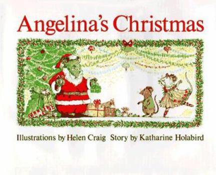 Hardcover Angelina's Christmas Book