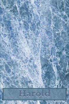 Paperback Harold: Personalized Notebook for Men Book