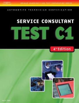 Paperback ASE Test Preparation- C1 Service Consultant Book