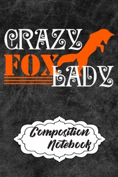 Paperback Composition Notebook: 110 Blank Lined Papers - 6x9 Personalized Customized Elephant Composition Notebook Journal Gift For Fox Lovers Book