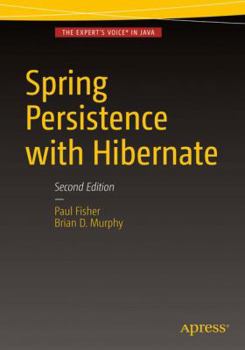 Paperback Spring Persistence with Hibernate Book