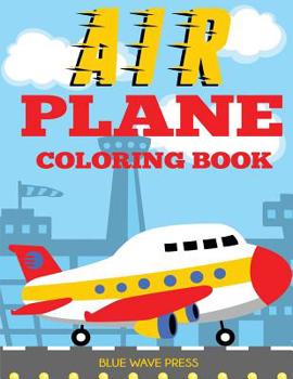 Paperback Airplane Coloring Book