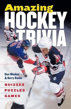 Paperback Amazing Hockey Trivia Book