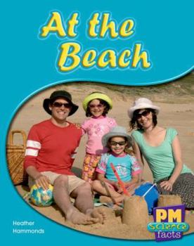 Paperback At the Beach PM Science Facts Red Levels 5/6 Non Fiction Book