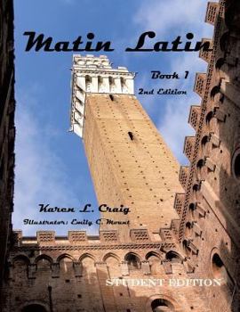 Paperback Matin Latin Book 1, 2nd Ed, Student Book
