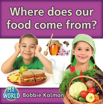 Hardcover Where Does Our Food Come From? Book