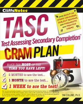 Paperback Cliffsnotes Tasc Test Assessing Secondary Completion(tm) Cram Plan Book