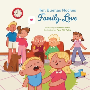 Paperback Ten Buenas Noches: Family Love Book
