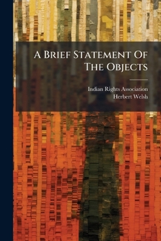 Paperback A Brief Statement Of The Objects Book