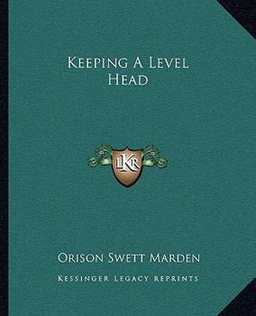 Paperback Keeping A Level Head Book