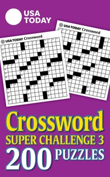 Paperback USA Today Crossword Super Challenge 3 Book