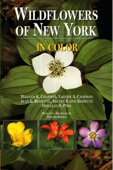 Hardcover Wildflowers of New York in Color Book