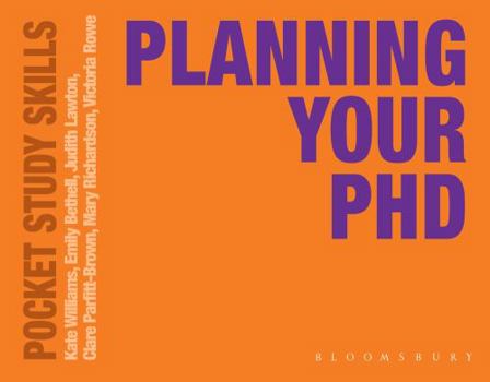 Paperback Planning Your PhD Book