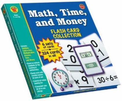 Cards Math, Time, and Money Flash Cards Book