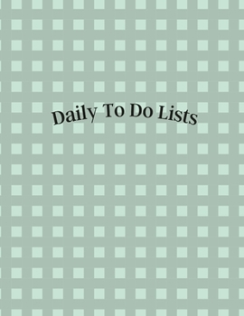 Paperback Daily To Do Lists: Starter Book Black Book