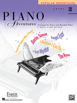 Paperback Piano Adventures - Popular Repertoire Book - Level 3b Book