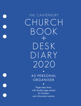 Diary The Canterbury Church Book & Desk Diary 2020 A5 Personal Organiser Edition Book