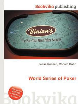 Paperback World Series of Poker Book
