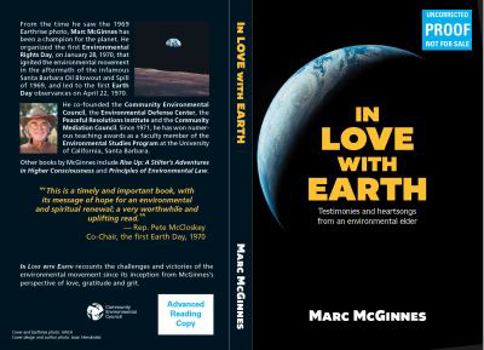 Paperback In Love with Earth: Testimonies and Heartsongs of an Environmental Elder Book