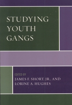 Hardcover Studying Youth Gangs Book