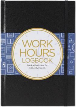 Hardcover Work Hours Logbook Book