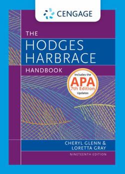 Hardcover Hodge's Harbrace Handbook (W/ Apa7e Updates & Mla9e Update Card) [With Cards] Book