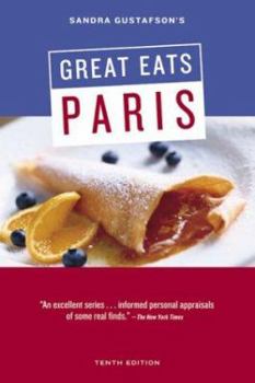 Paperback Sandra Gustafson's Great Eats in Paris Book