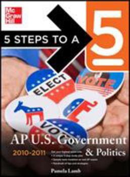 Paperback 5 Steps to a 5: AP U.S. Government & Politics Book