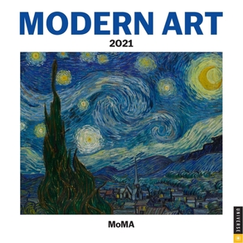 Calendar Modern Art 2021 Wall Calendar Book