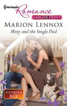 Mass Market Paperback Misty and the Single Dad [Large Print] Book