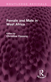 Hardcover Female and Male in West Africa Book