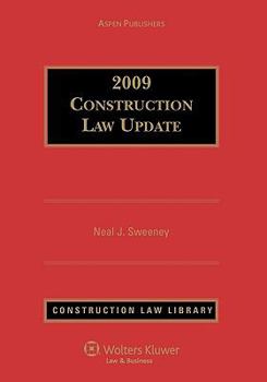 Paperback Construction Law Update 2009 Book