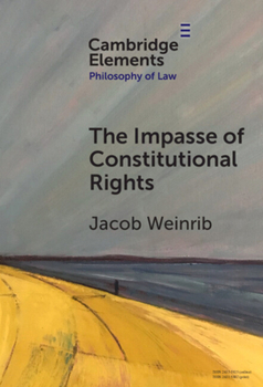 Hardcover The Impasse of Constitutional Rights Book
