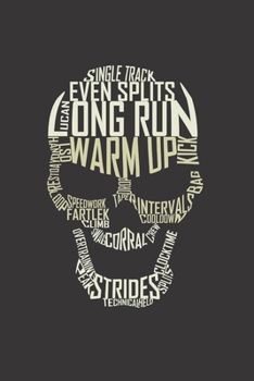 Skull Running: Lined notebook | Run to your limit | | Perfect gift idea for Jogger, Marathon runners, sportsman and athlete