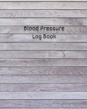 Paperback Blood Pressure Log Book: Daily Personal Record and Health Monitor Tracker (includes Heart Rate & Notes) Large Print Book