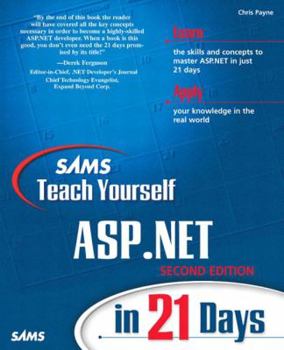 Paperback Sams Teach Yourself ASP.Net in 21 Days [With CDROM] Book