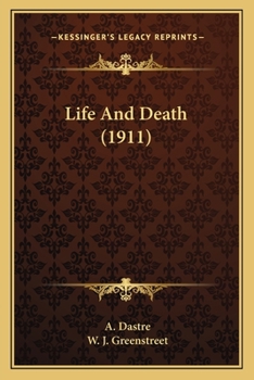 Paperback Life And Death (1911) Book