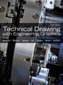 Hardcover Technical Drawing with Engineering Graphics Book