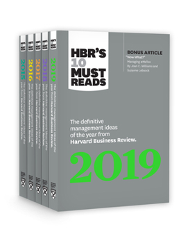 Paperback 5 Years of Must Reads from Hbr: 2019 Edition Book