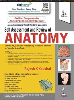 Paperback Self Assessment and Review of Anatomy Book