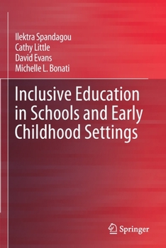 Paperback Inclusive Education in Schools and Early Childhood Settings Book