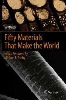 Hardcover Fifty Materials That Make the World Book