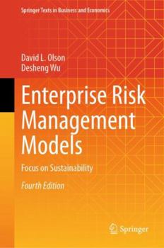 Hardcover Enterprise Risk Management Models: Focus on Sustainability Book